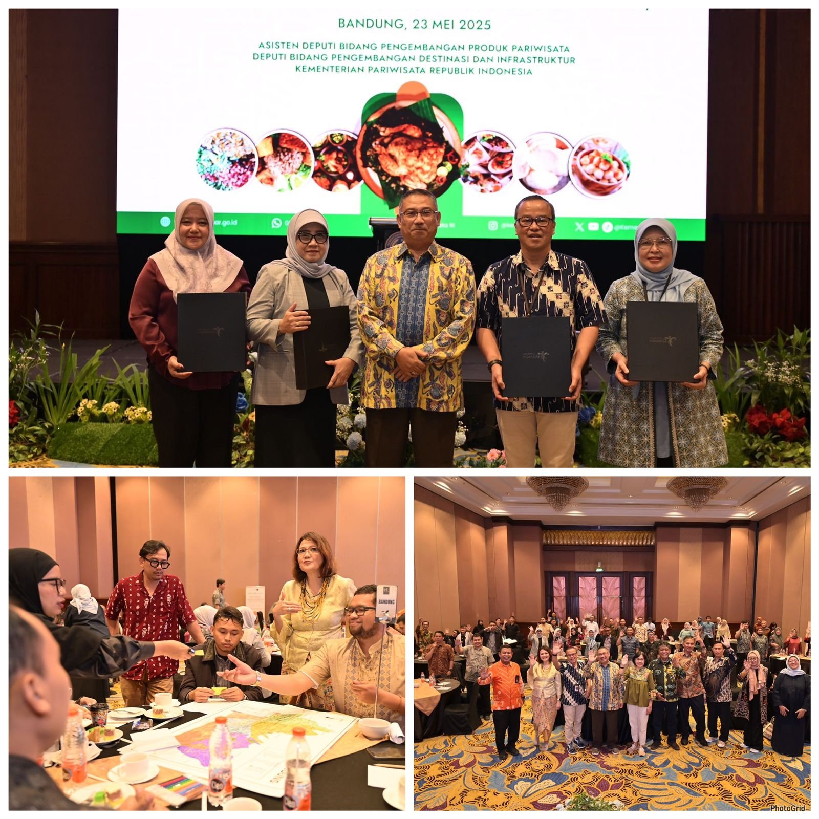 Rapat Pemetaan Potensi Wisata Gastronomi Wilayah Jawa Barat (Bandung - Tasikmalaya – Garut)