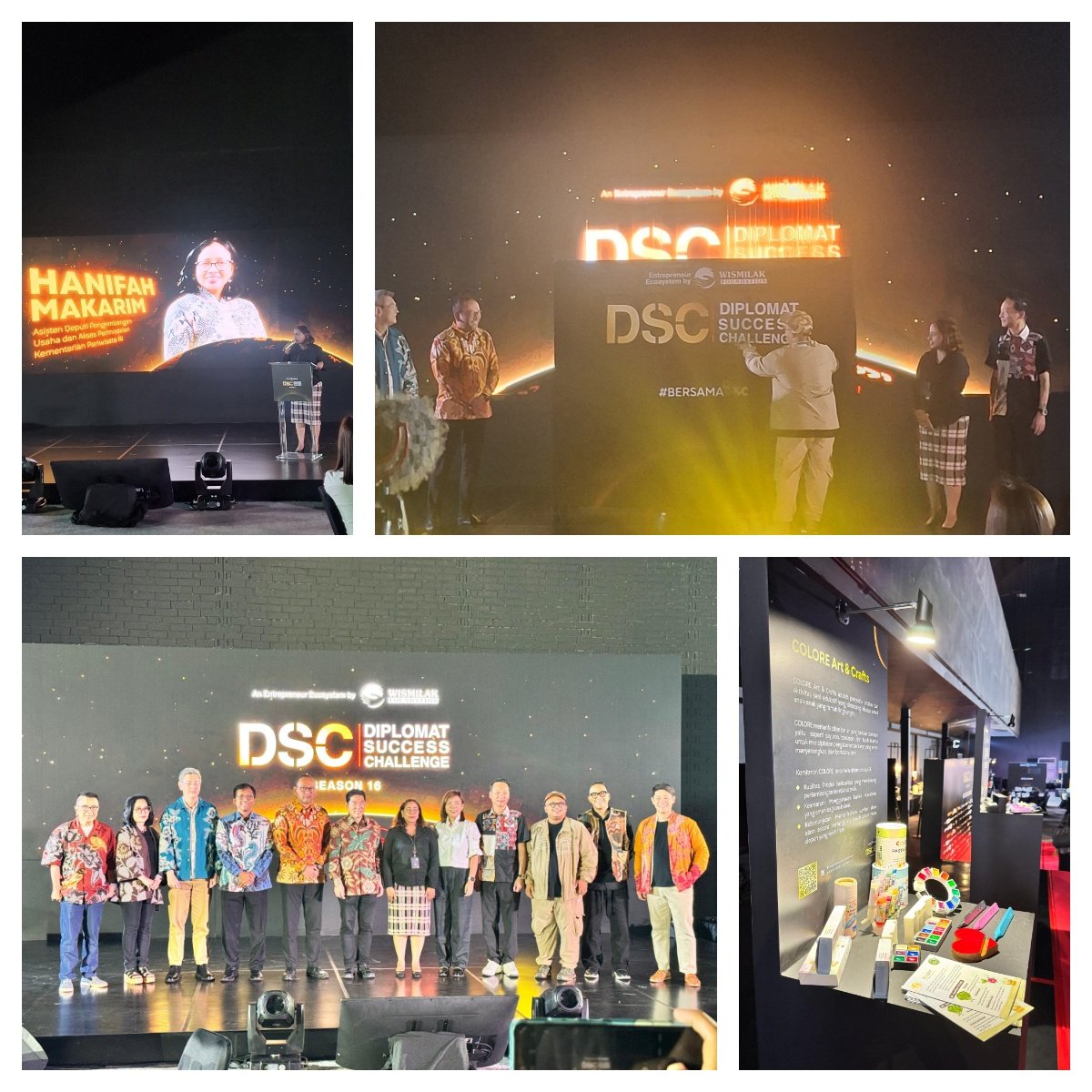 Kick Off dan Press Conference Diplomat Success Challenge Season 16