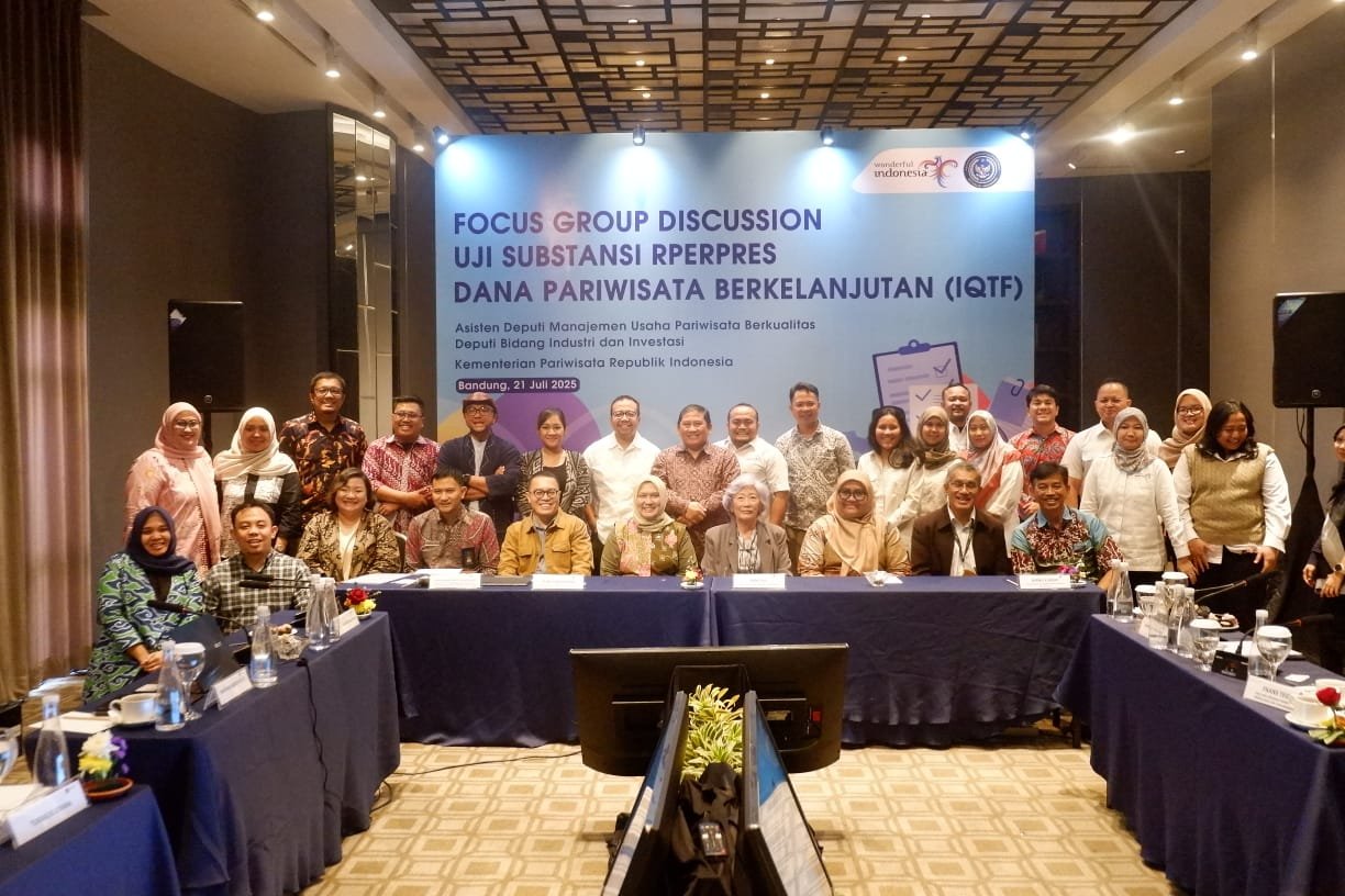 FGD Uji Substansi RPerpres Dana Pariwisata Berkualitas - Indonesia Quality Tourism Fund