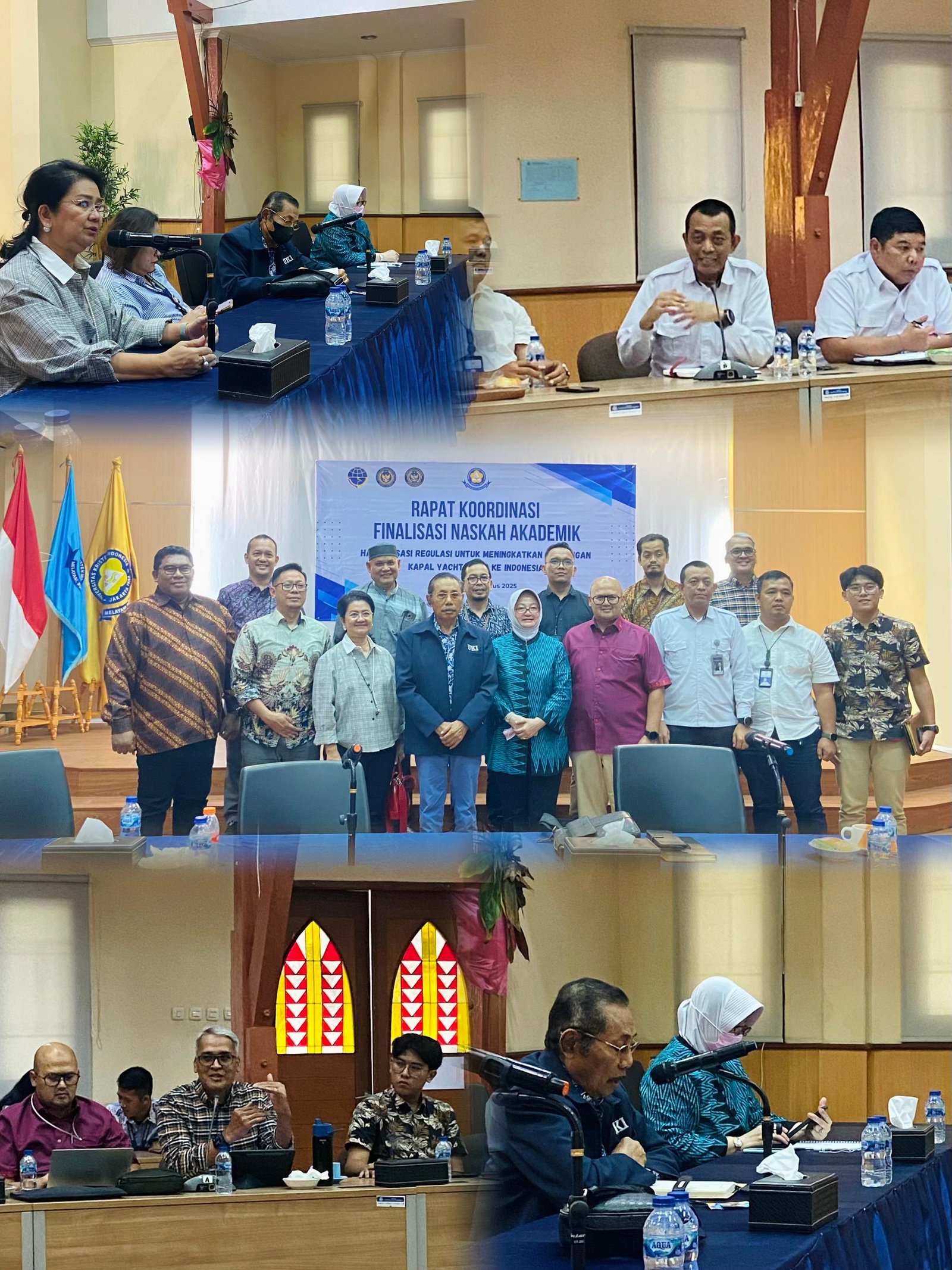 Rapat Koordinasi Hasil Penyusunan Naskah Akademik untuk Peningkatan Kunjungan Kapal Yacht Asing ke Indonesia dalam Rangka Pemberdayaan Usaha Pariwisata Bahari