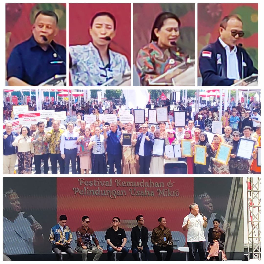 Laporan Menghadiri Festival Kemudahan dan Perlindungan Usaha Mikro