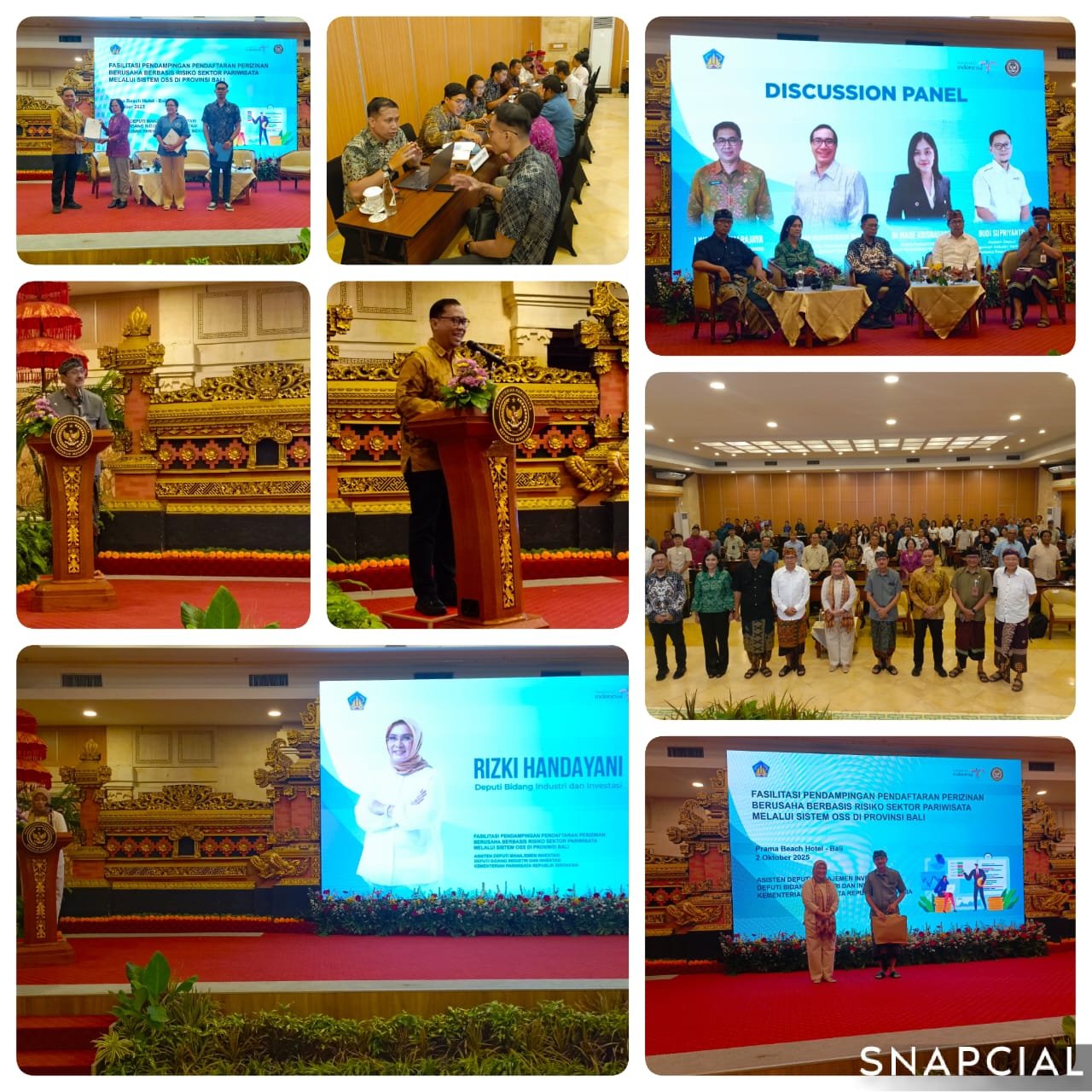 Fasilitasi Pendampingan Pendaftaran Perizinan Berusaha Berbasis Risiko Sektor Pariwisata melalui Sistem OSS di Provinsi Bali