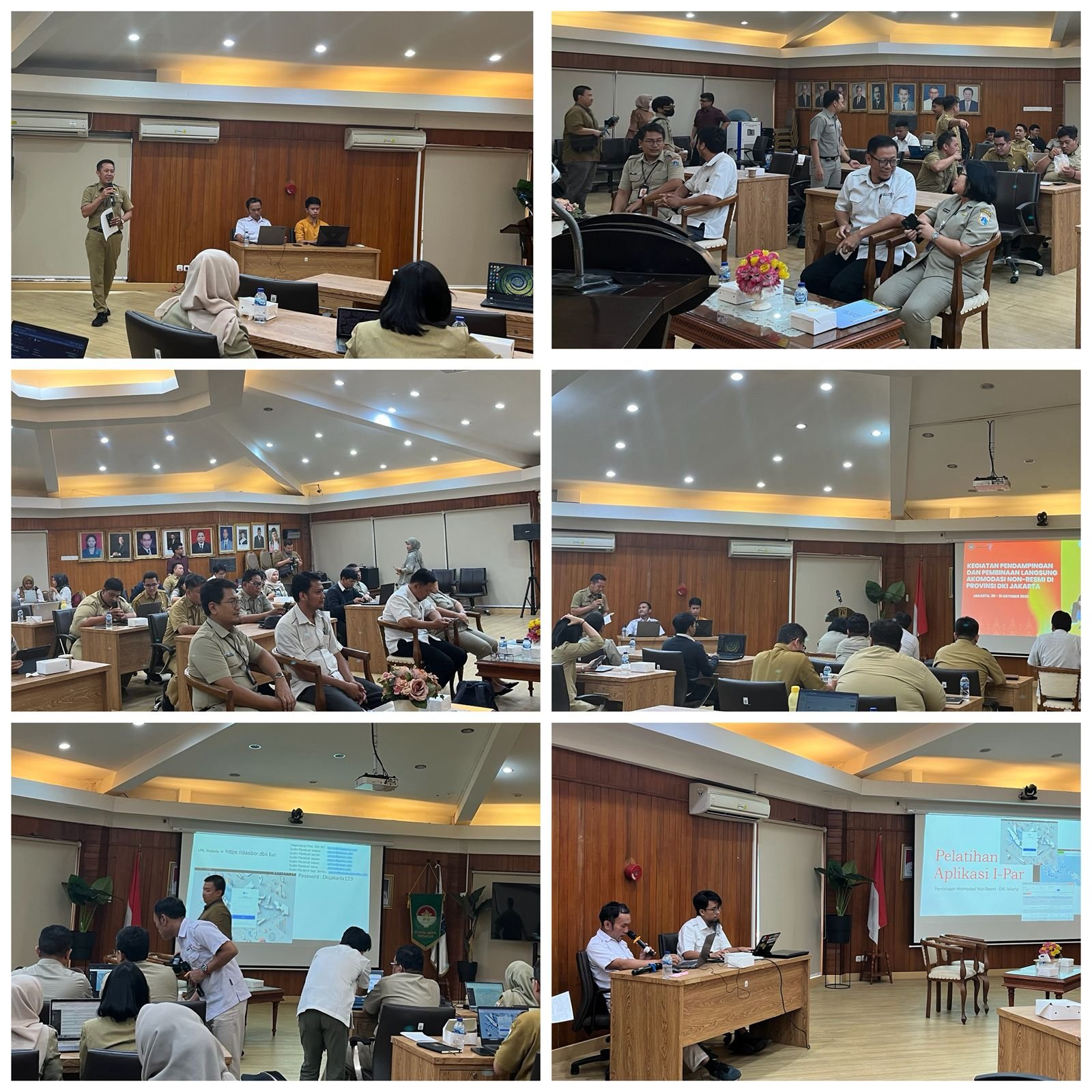 Rapat Kegiatan Pendampingan dan Pembinaan Akomodasi Tidak Resmi di DKI Jakarta