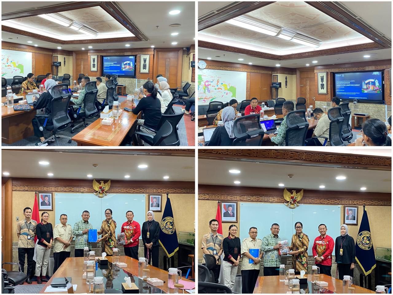 Audiensi Bupati Lampung Barat