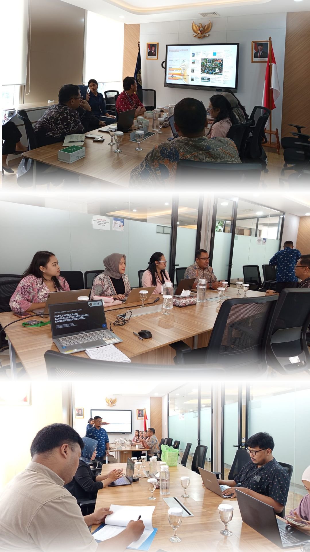 Rapat Koordinasi Administrator KEK Sanur dan KEK Kura Kura Bali