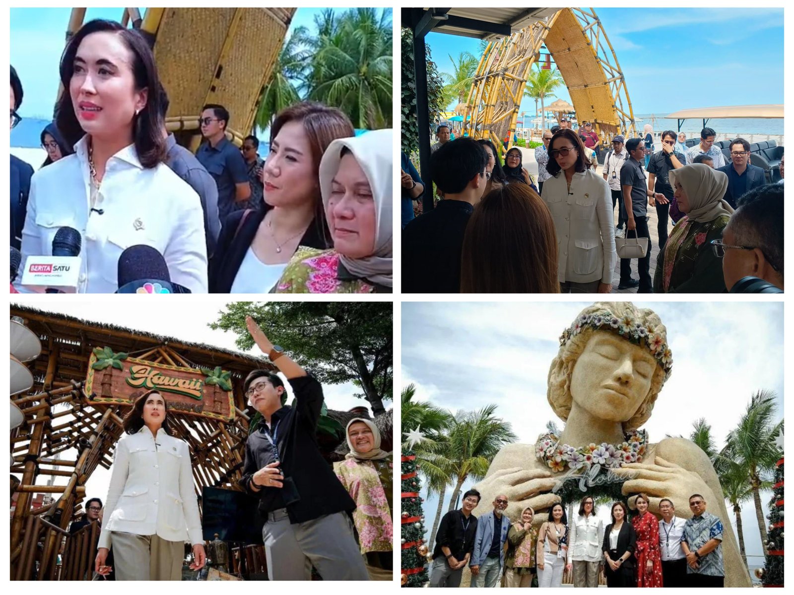 Laporan Menghadiri dan Mendampingi Kunjungan Kerja Menteri Pariwisata Dalam Rangka Peninjauan Kesiapan Destinasi Wisata dan Memastikan Kelancaran Pelaksanaan Kegiatan Wisata pada Libur Natal Tahun 2025 dan Tahun Baru 2026