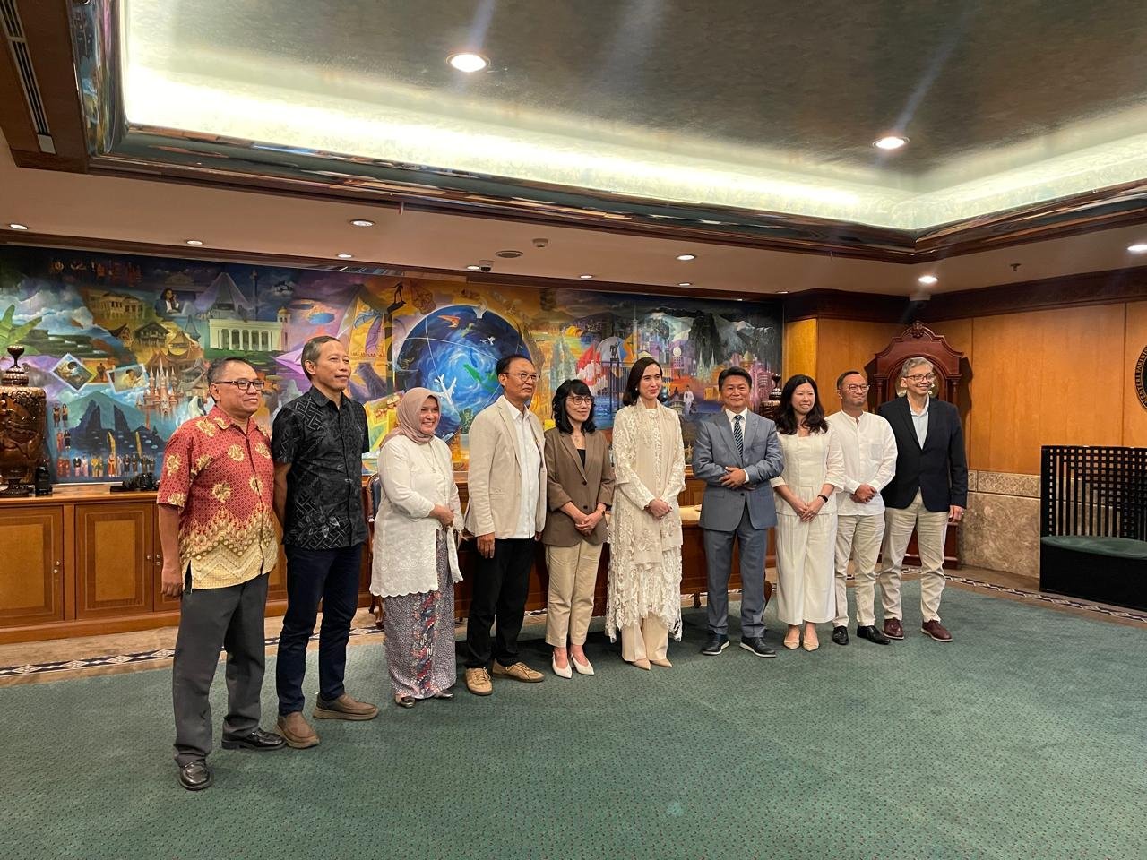 Audiensi dengan PT. Tigaraja Putra Persada