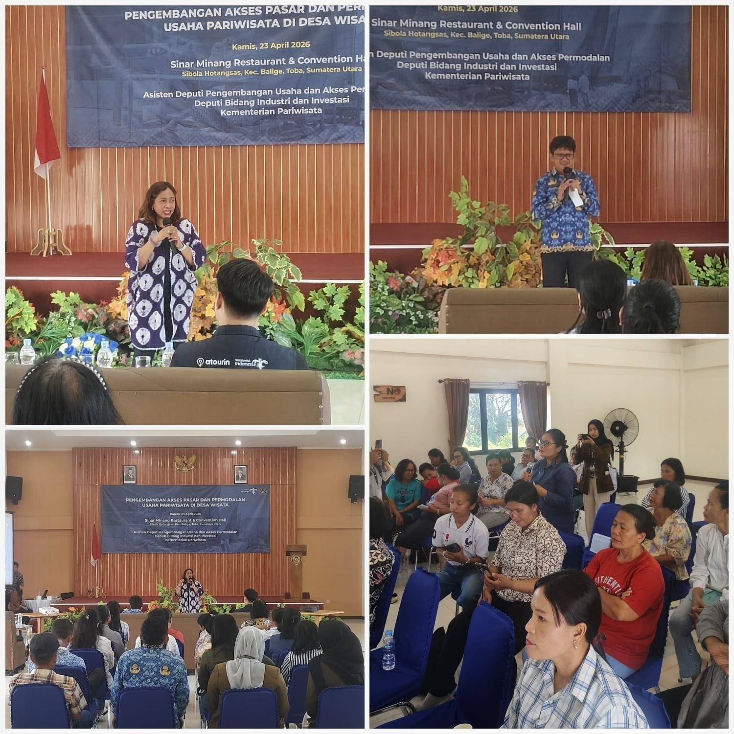 Pengembangan Akses Pasar dan Permodalan Usaha Pariwisata di Desa Wisata DPSP Danau Toba