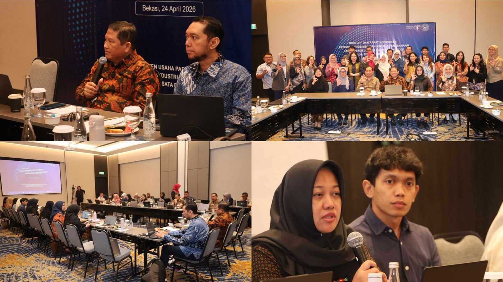 Kick Off dan Rapat Koordinasi Program Pembimbingan Kinerja Perusahaan dalam Pengelolaan Lingkungan Hidup (PROPER) Pada Sektor Pariwisata