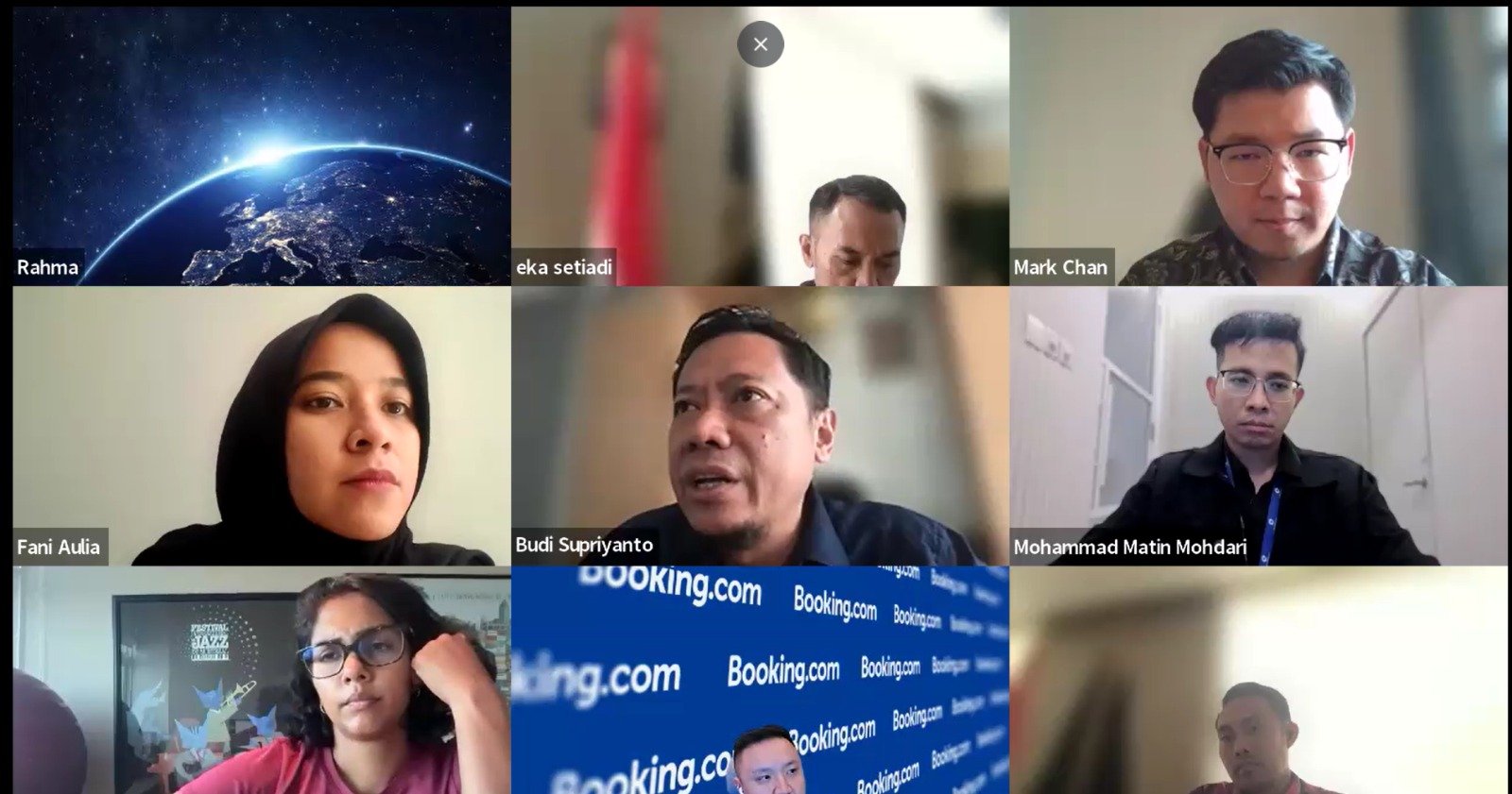 Laporan Rapat Tindak Lanjut Pembinaan Akomodasi Non Resmi dengan ATTIA (Agoda, Booking.com, Airbnb, Expedia)