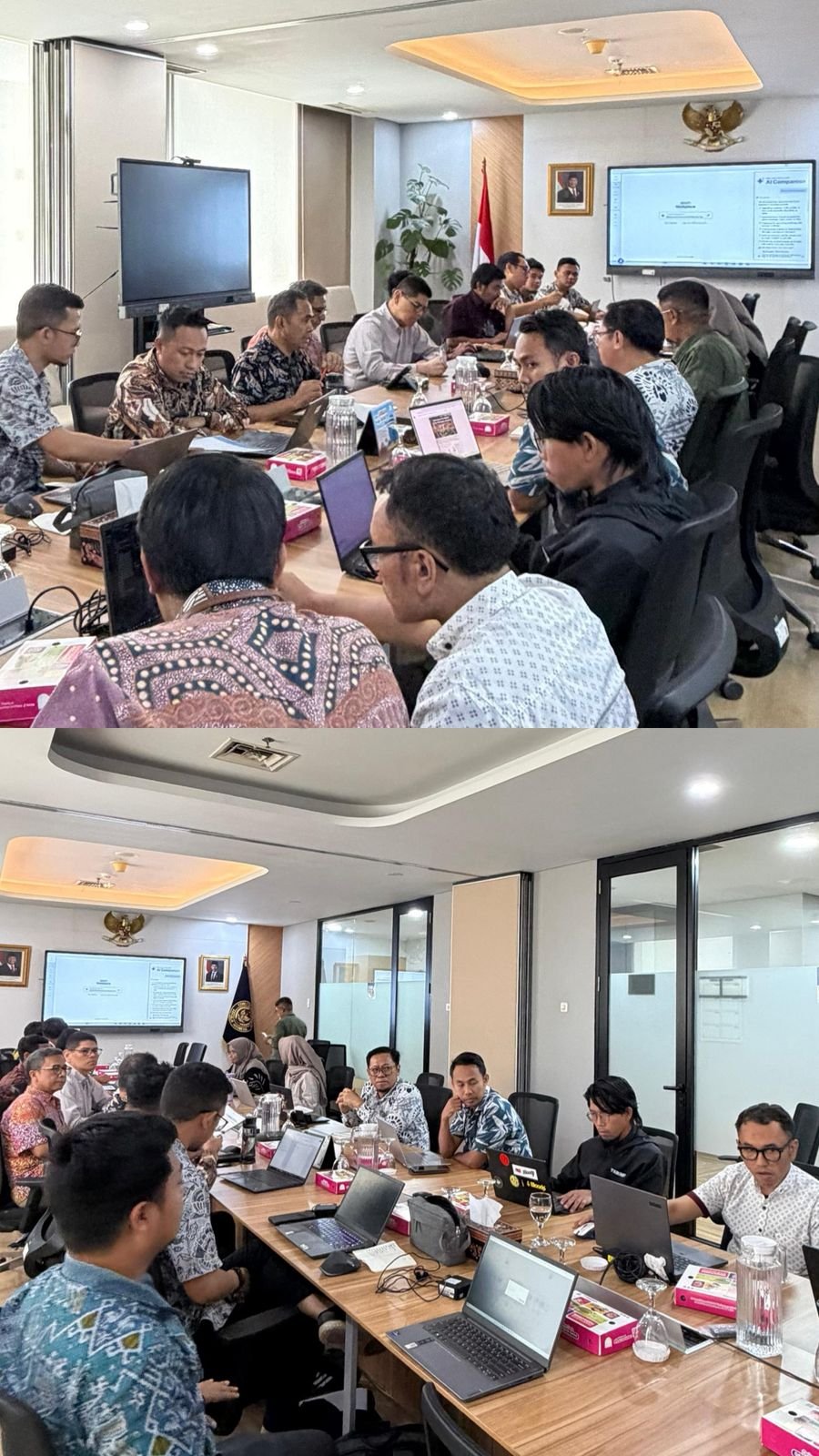 Rapat Pembahasan Operasional Pertukaran Data Sektor Akomodasi Pariwisata