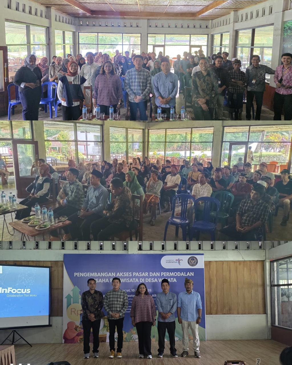 Laporan Kegiatan Pengembangan Akses Pasar & Permodalan Usaha Pariwisata di Desa Wisata Aik Berik Lombok Tengah