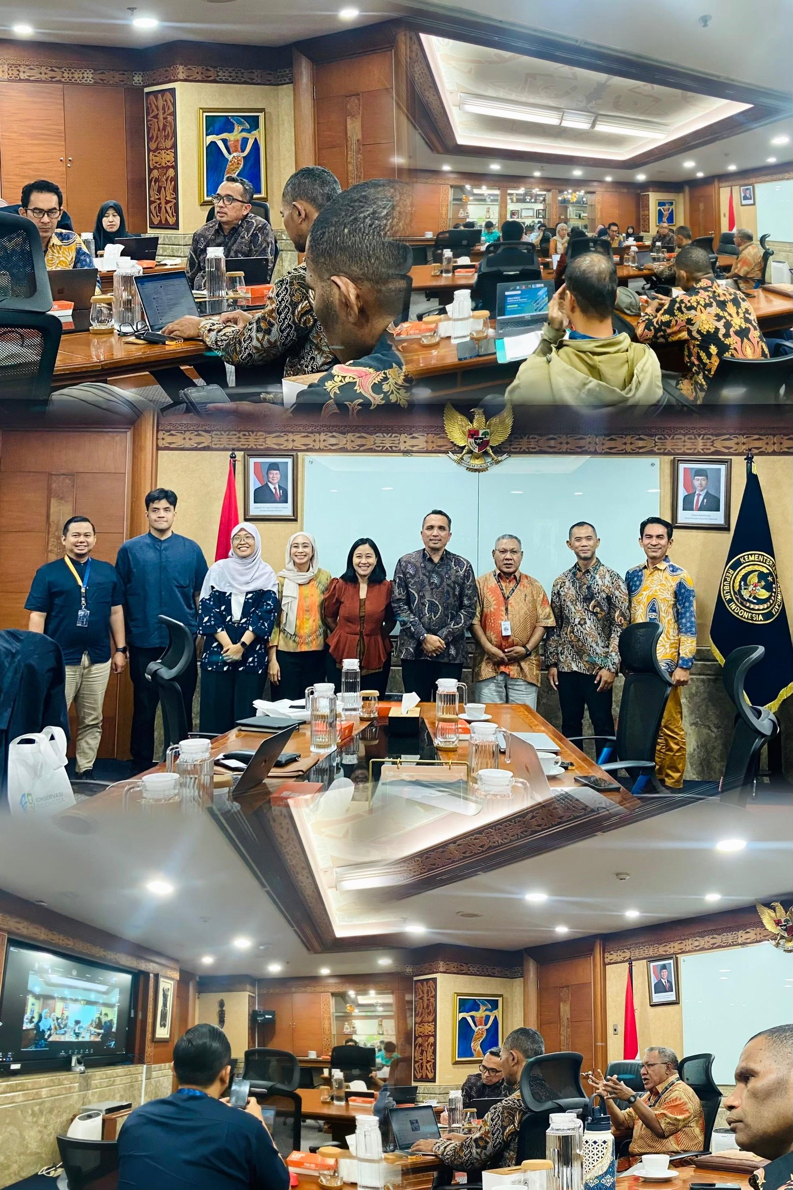 Audiensi Konservasi Indonesia dan SYSTEMIQ