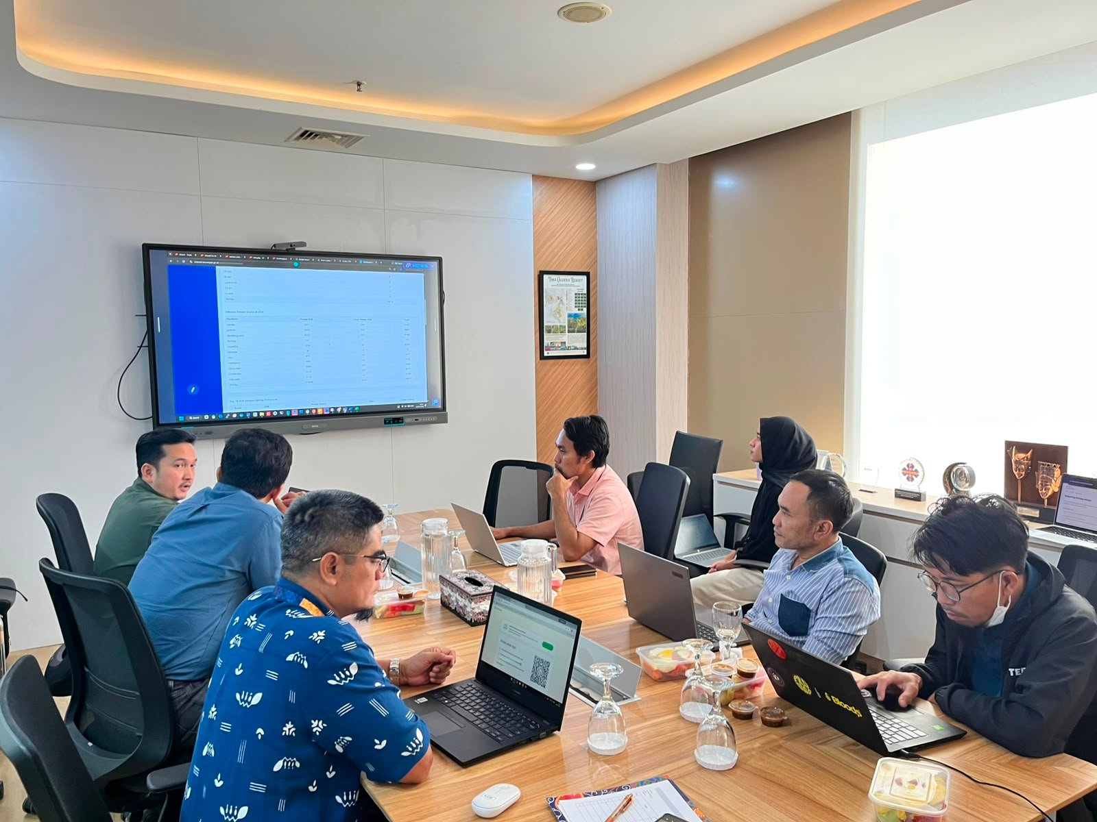 Audiensi dengan OYO terkait Pembinaan Akomodasi Non Resmi