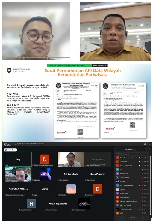 Rapat Pembahasan Data Kode dan Nama Wilayah milik Kemendagri