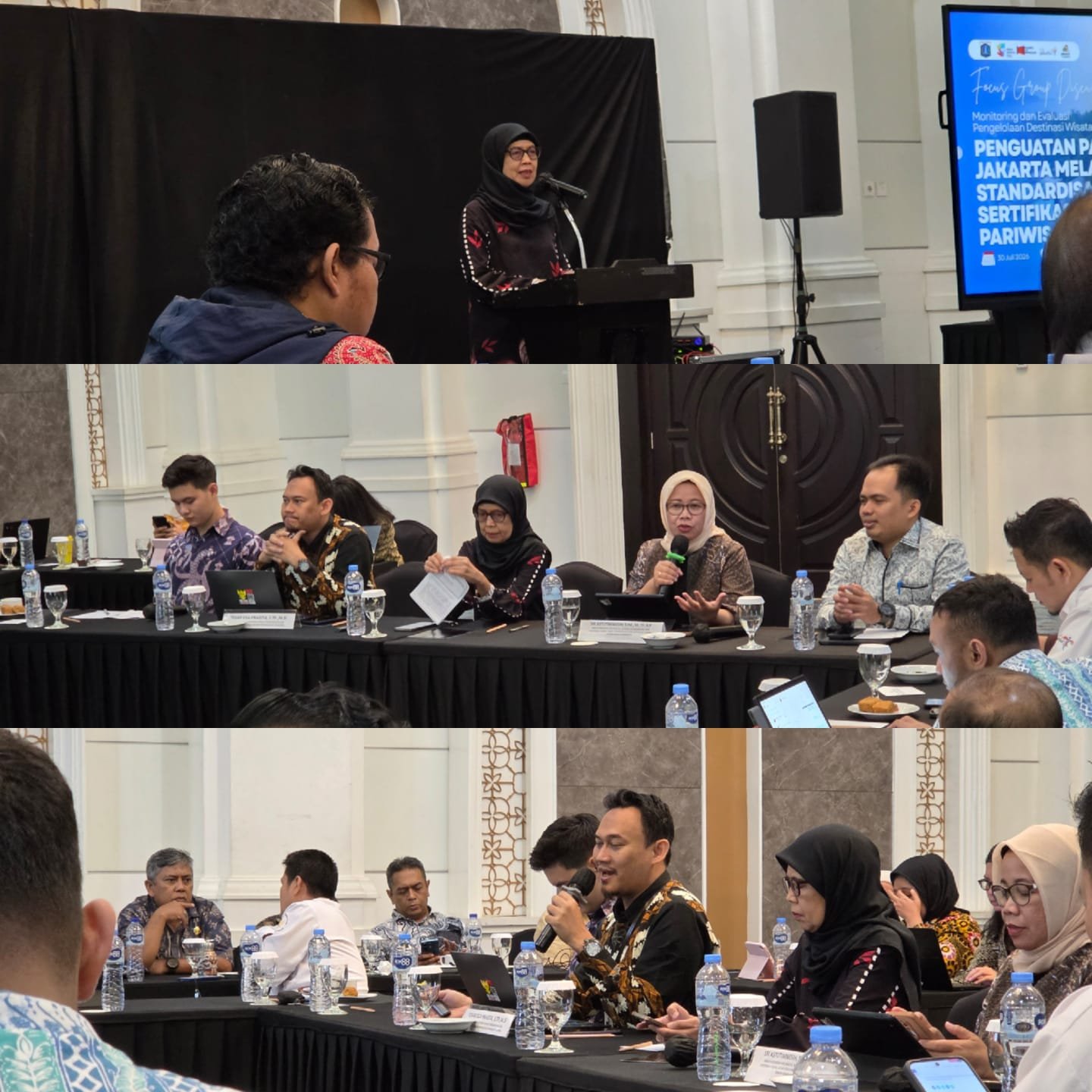 Forum Group Discussion (FGD) Penguatan Pariwisata Jakarta melalui Standardisasi dan Sertifikasi Usaha Pariwisata