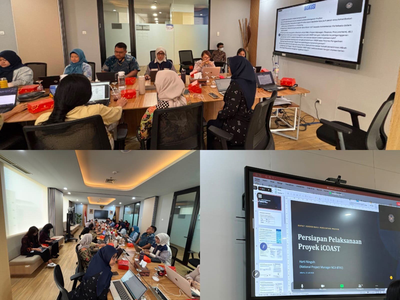 Rapat Koordinasi Persiapan Pelaksanaan Project iCOAST