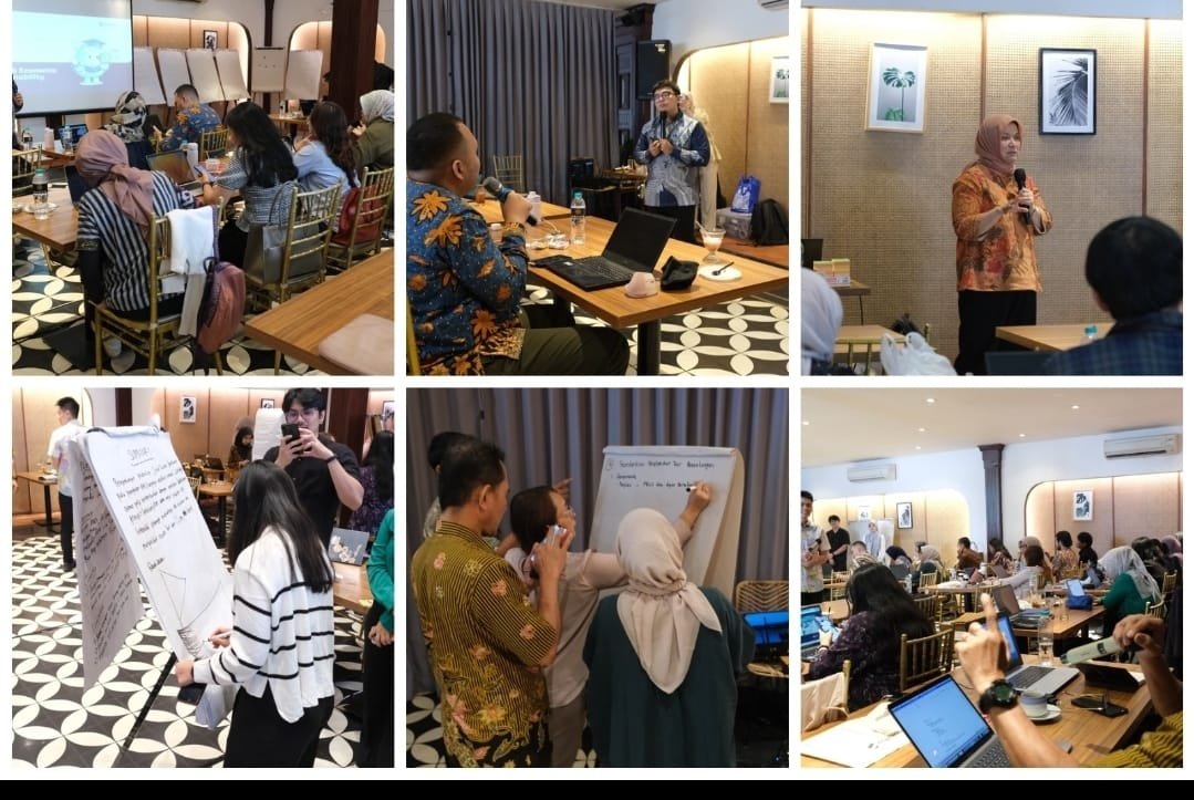 Pelatihan Penguatan Ekosistem Industri Pariwisata Berkelanjutan melalui Blue, Green, Circular Economy (BGCE)