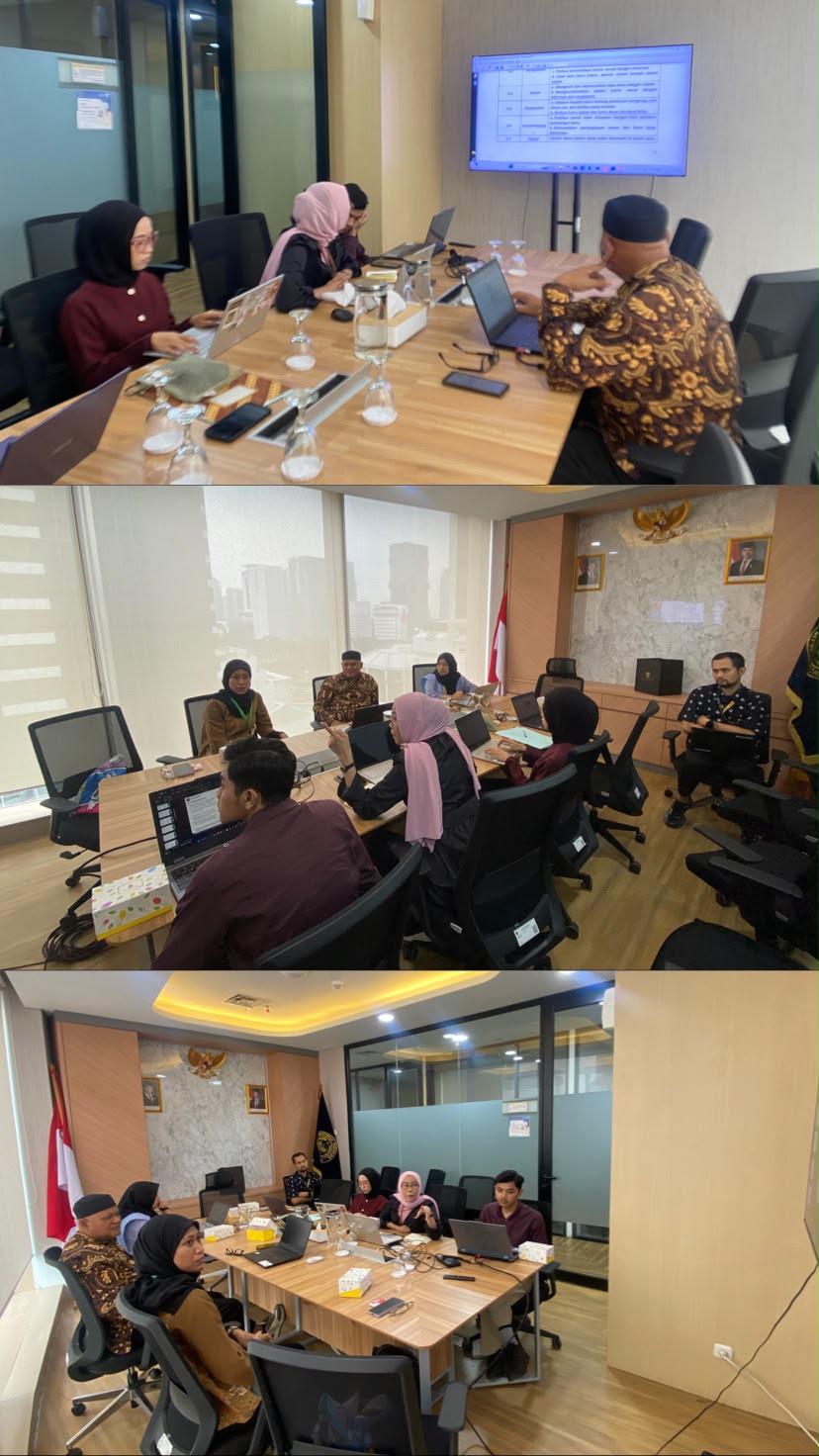 Rapat Pembahasan Substansi Buku Proses Bisnis Vila