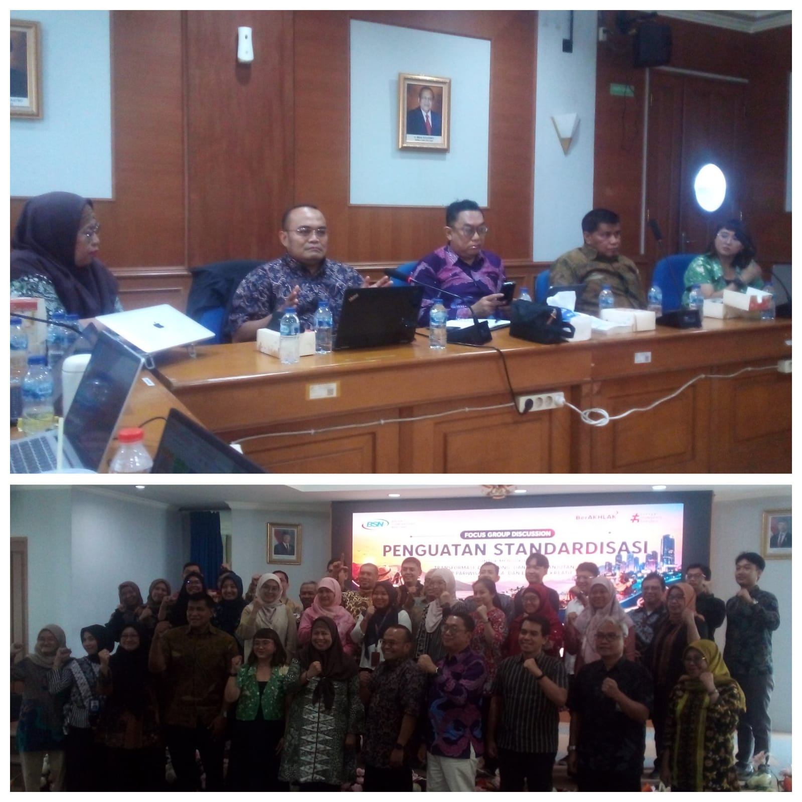 FGD Penguatan Standardisasi untuk Mendukung Transformasi, Daya Saing, dan Keberlanjutan Sektor Pariwisata, Jasa dan Ekonomi Kreatif