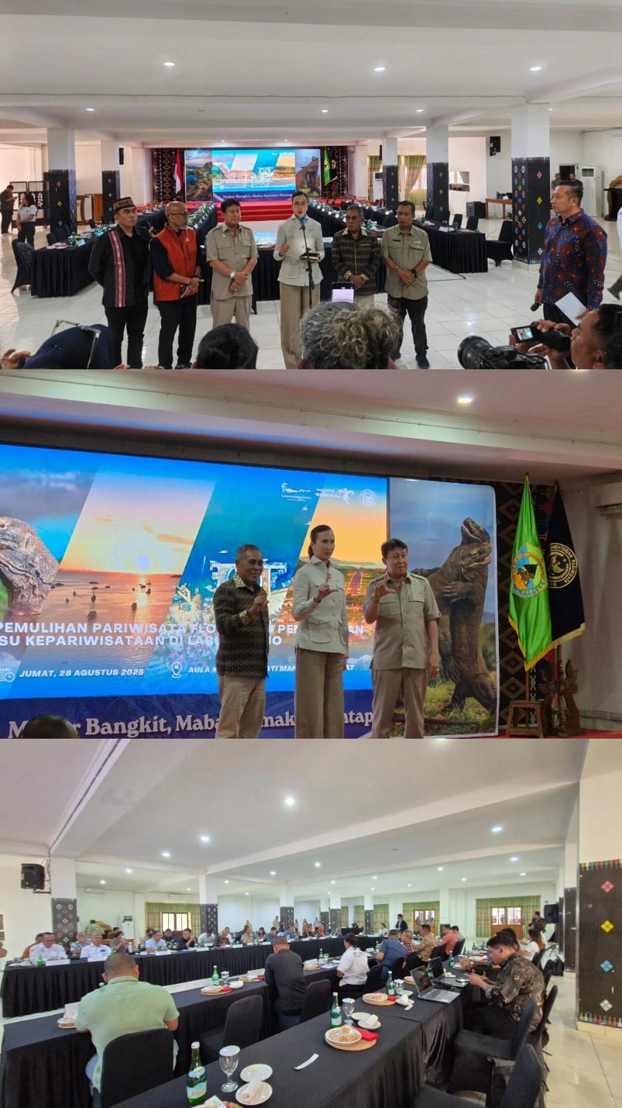Kunjungan Kerja Menteri Pariwisata di Labuan Bajo