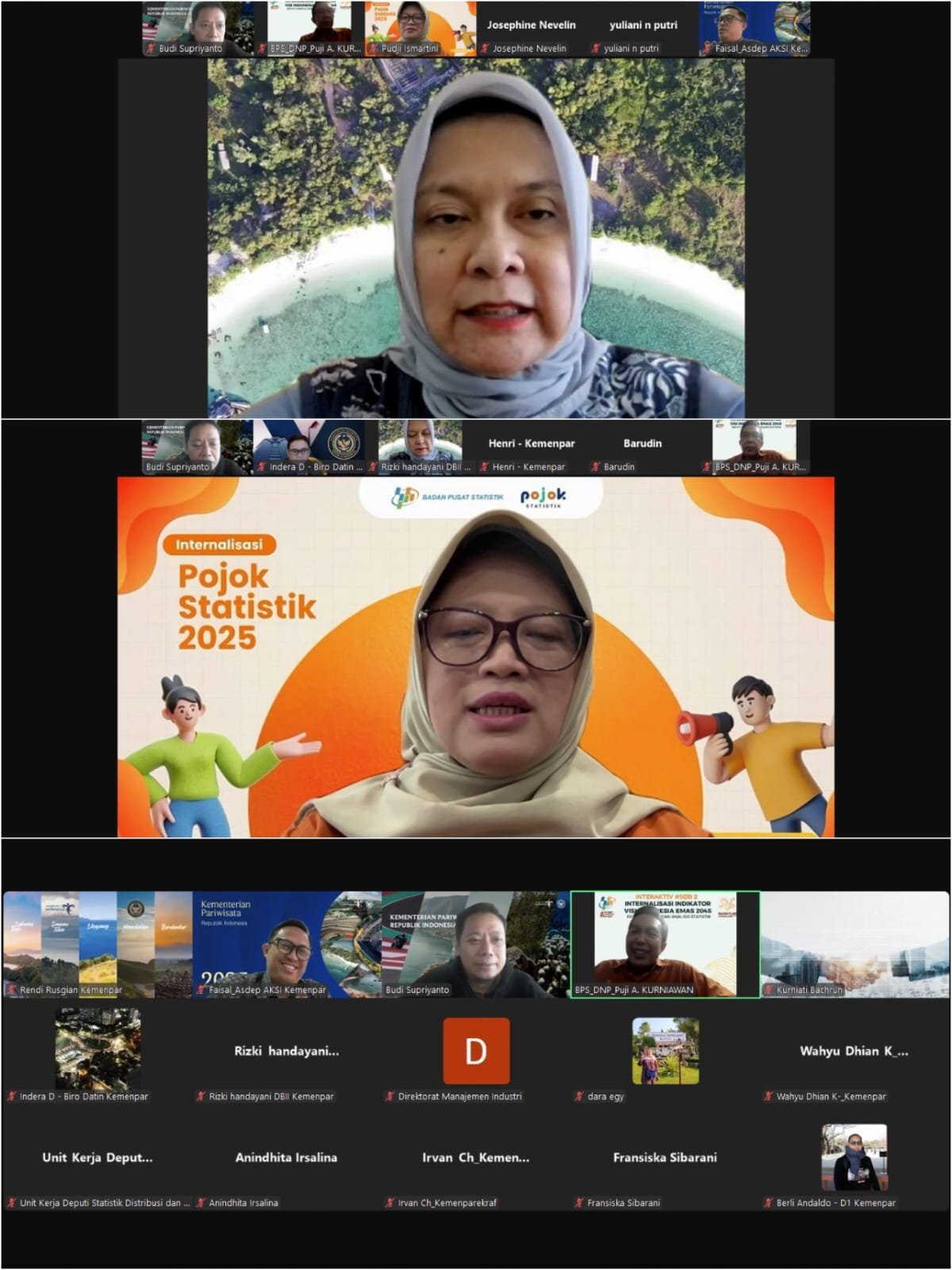 Rapat Koordinasi Tindak Lanjut Mou Kemenpar dan BPS